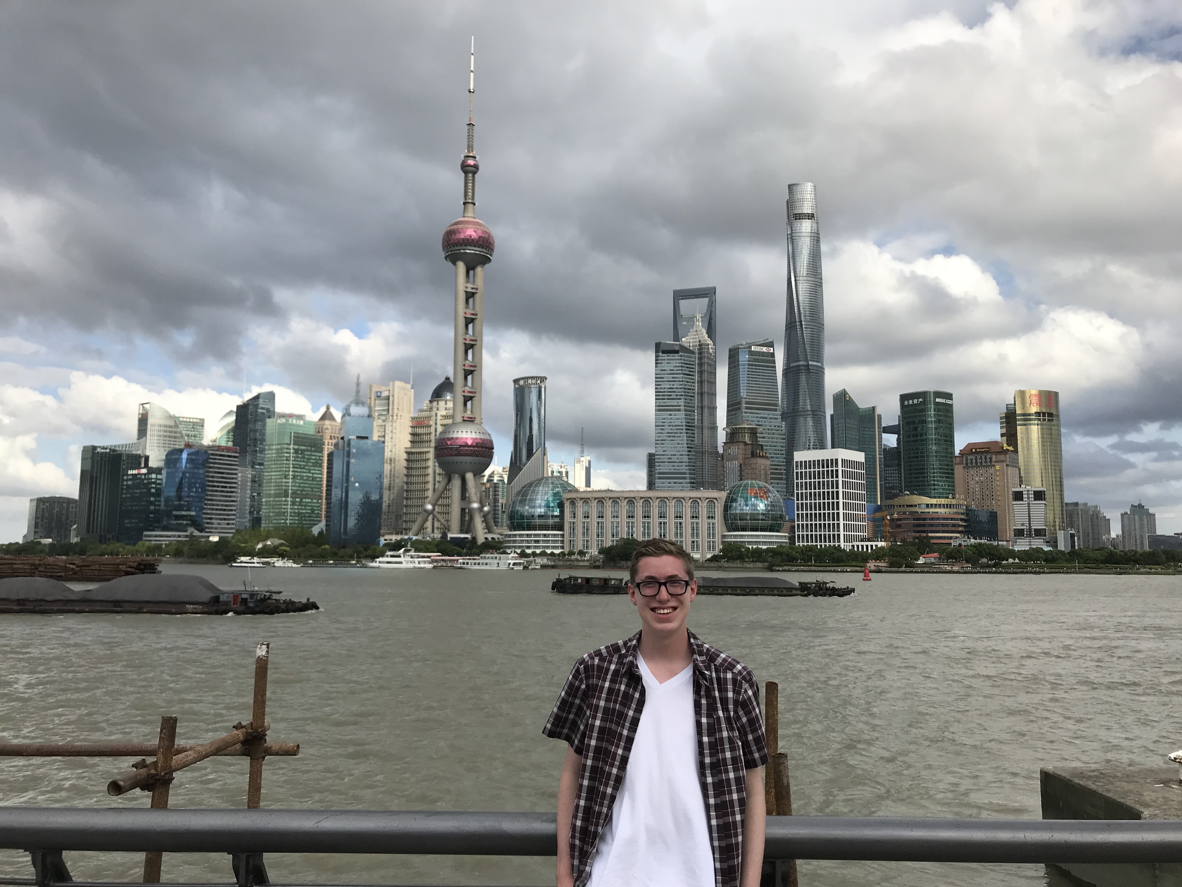 Jackson during his business education phase at CU Boulder and NYU Shanghai
