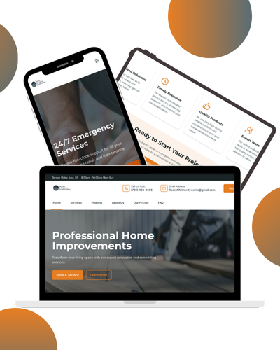Rocky Mountain Handyworks website screenshot