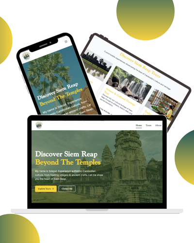 Sandstone Travels website screenshot