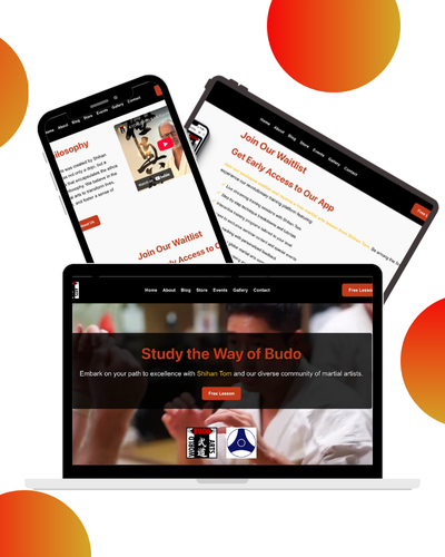 World Budo Arts website screenshot