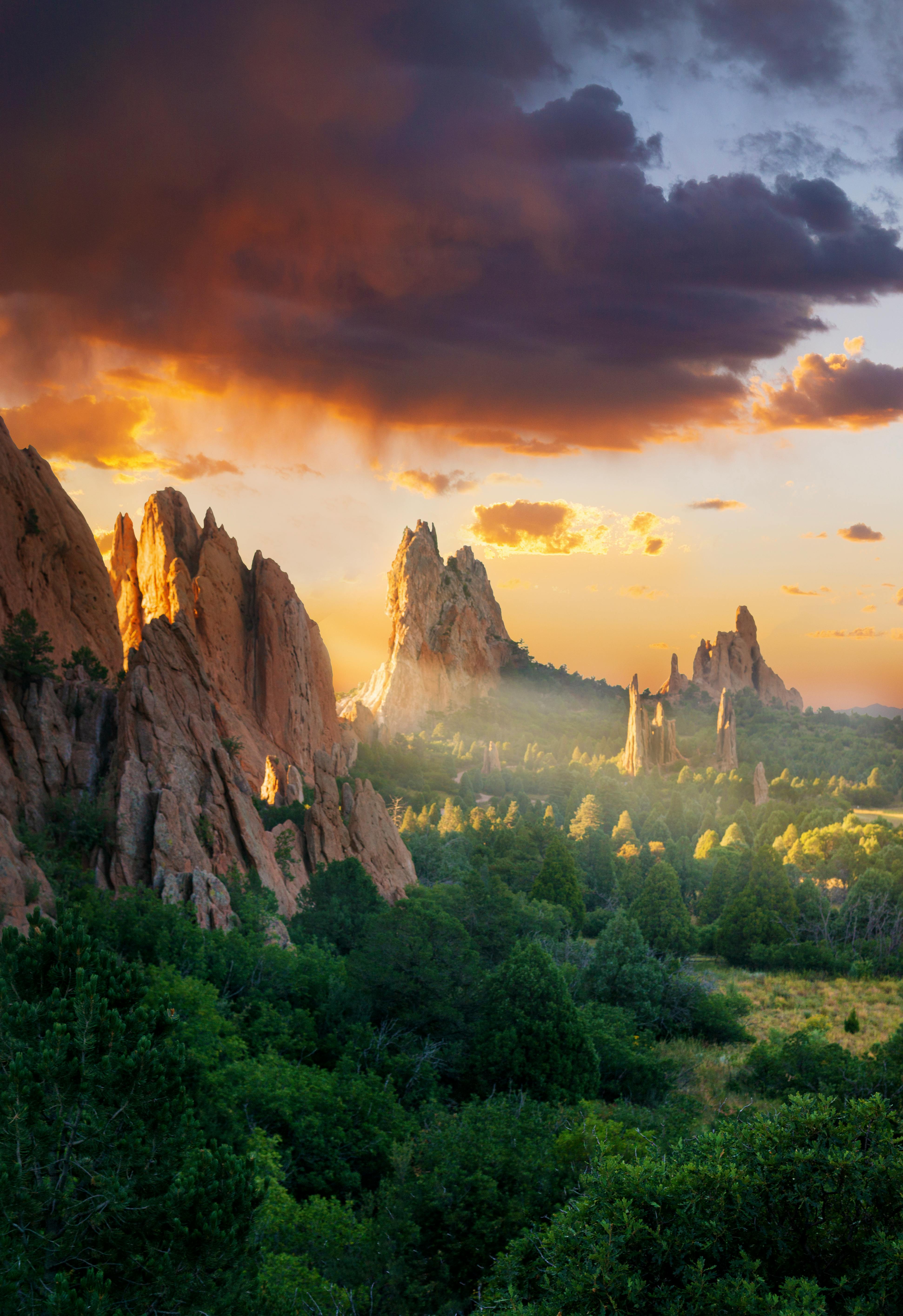 Garden of the Gods in Colorado.
